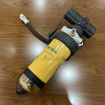 Gruppo filtro del carburante originale con pompa elettronica 361-9554 FS20049 per motore diesel JCB Cat