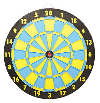 15 Inch Bright Color Hot Selling Indoor Kids Dart Board With Low Price