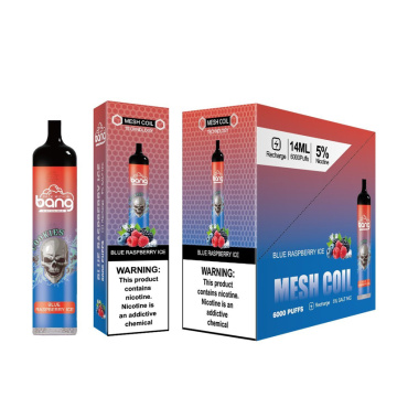 Bang Mesh Coil Einweg 6000 Puffs E-Cig