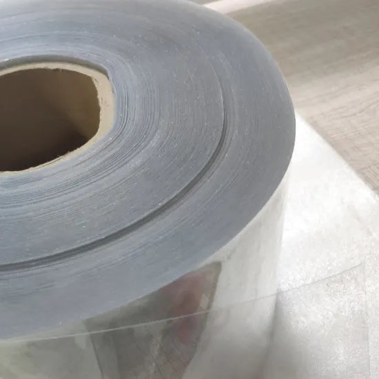 Highly transparent PLA window film for paper box