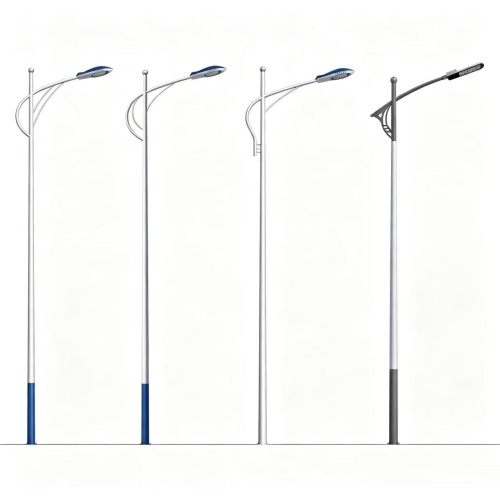 lamp post on street