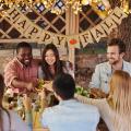 Happy Fall Fumpkin Burlap Banner