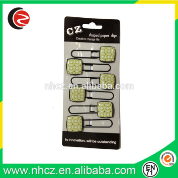 Grass Printing Square Shaped Bookmark, 3D Book Mark