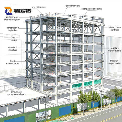 Эффективные многоэтажные системы зданий со стальными конструкциями