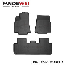 3D rubber car mat for tesla model 3