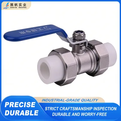 Efficient PPR Ball Valve for Pipe Control