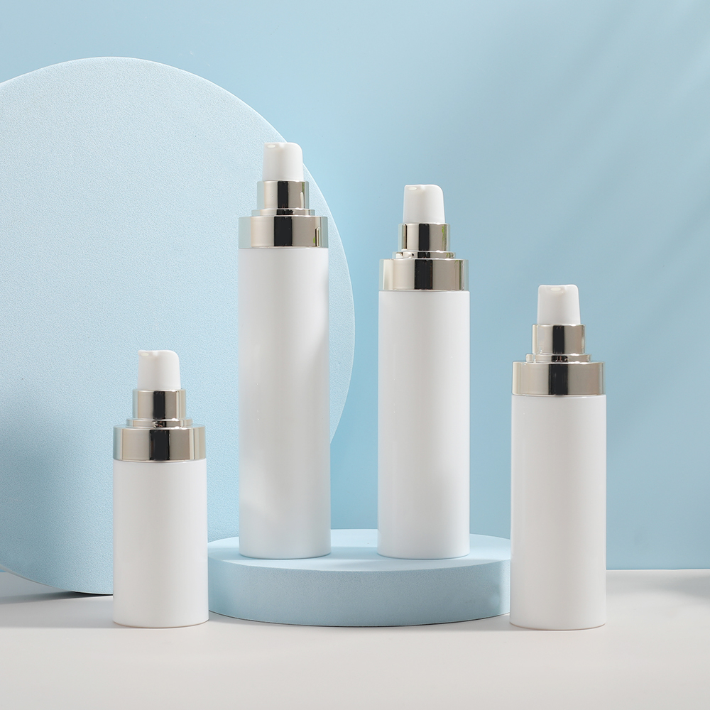 50ml 80ml 100ml 120ml White Airless Plastic Bottle