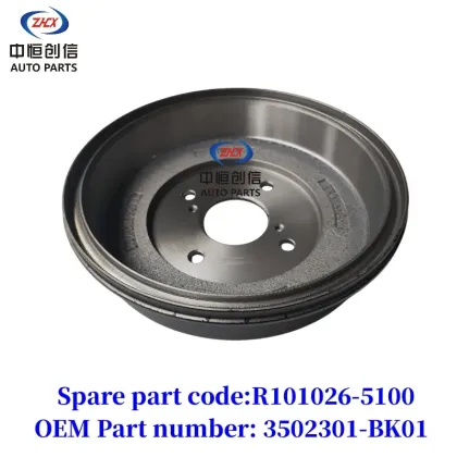 Rear brake drum for changan Honor S