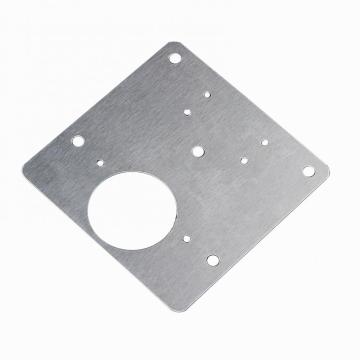 Metal Laser Cutting Parts With Single Side Brushed