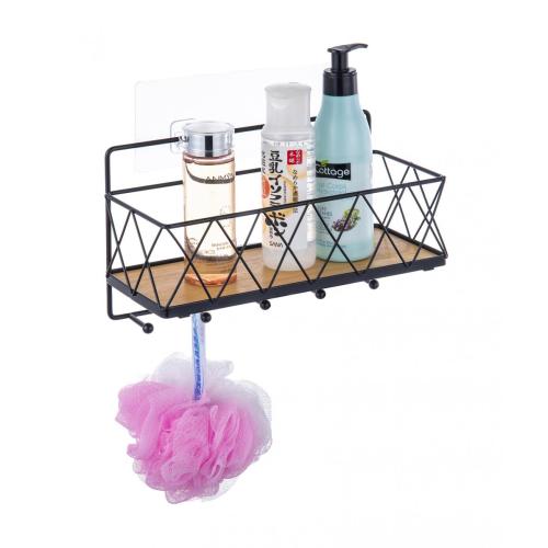 Organizador de baño de ducha Caddy con ganchos