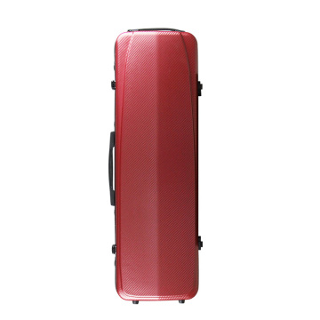 Red High Strength Compression Resistant High Quality Composite Material 4/4 Violin Case