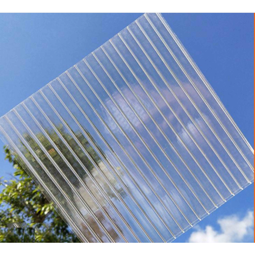 6mm Hollow Twin Wall Polycarbonate Sheet Sun Sheet