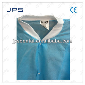 Lab Coat With Elastic Cuff