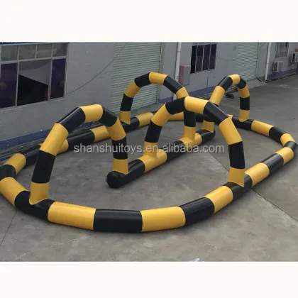Inflatable Outdoor Adult Go Kart Track for Sports Games