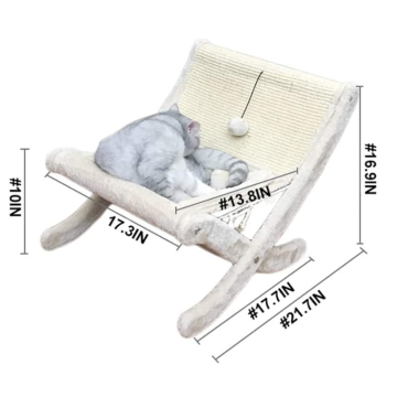 Hamac de chat de chauffage automatique