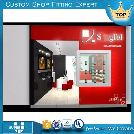 mobile shop interior design