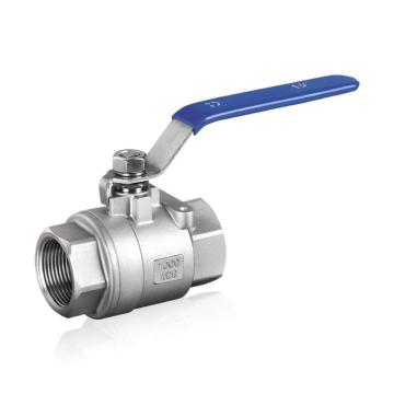 2PC Thread Stainless Steel Ball Valve