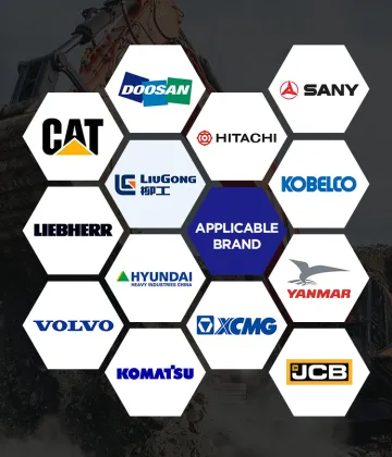 JSC 5000 LCD Display for Crawler Excavator Parts - In Stock, Guaranteed