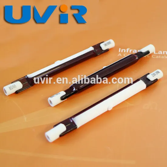 short wave ruby slim infrared halogen heating lamp