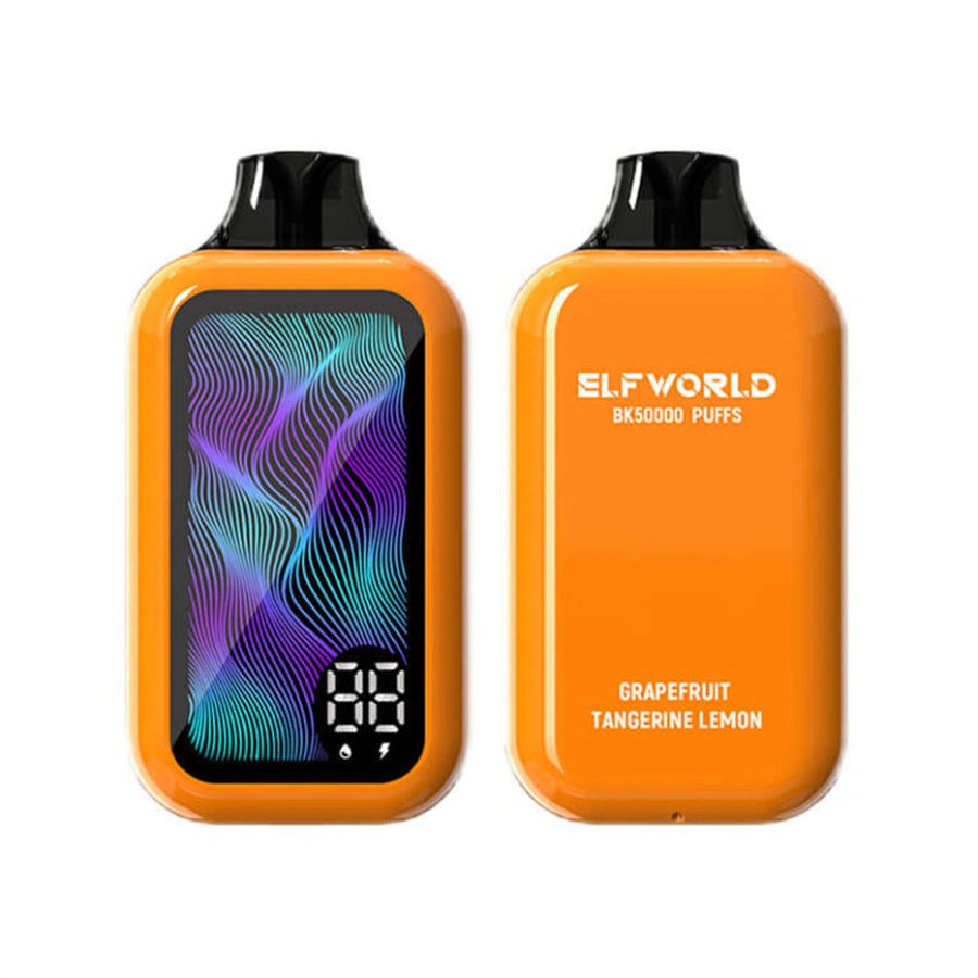 ELFWORLD BK 50000 Puffs Disposable Vape Wholesale Fabrikant fan Sina