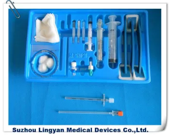 Combined spinal epidural trays