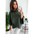 Outwear Capes Turtleneck Poncho for Women