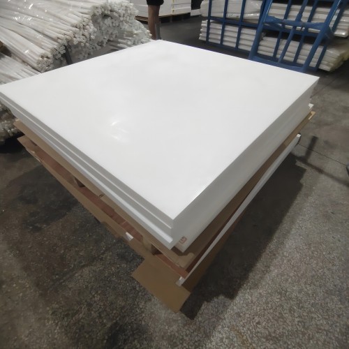 High Temperature Resistance White PTFE Plate