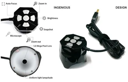 High Resolution Mini Digital Microscope , Auto And Real - Time Focus