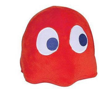 pac man plush, plush pac man, plush pac man toys