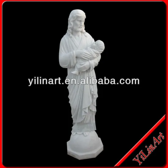 Marble Stone Holy Carved Jesus Christ Statue For Church YL-R427