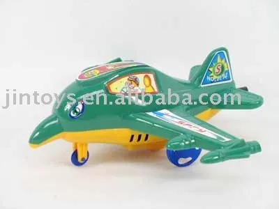 Plastic Toy, Pull Line Plane with 4 Different Color for Choice