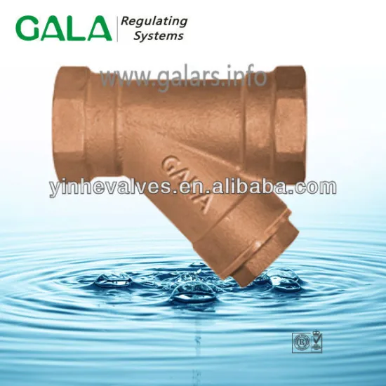 bronze pump strainer