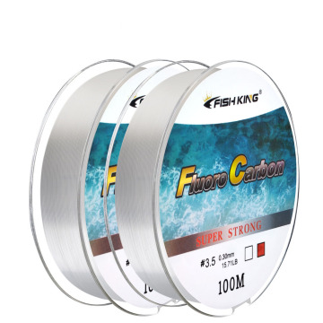 High-Quality Nylon Monofilament Fishing Line with Fluorocarbon Coating (100m, 0.8-8.0)