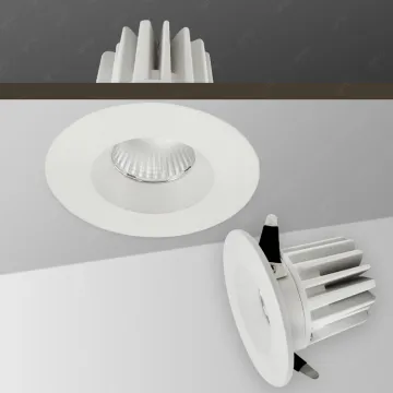 7W COB Comercial Downlight Anti Glare Down Light
