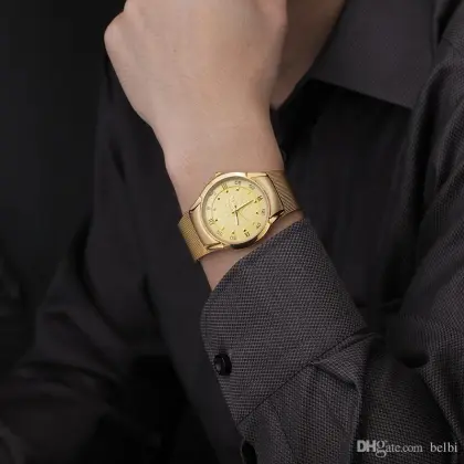 Men's Stainless Steel Sport Fashion Swiss Design Watches