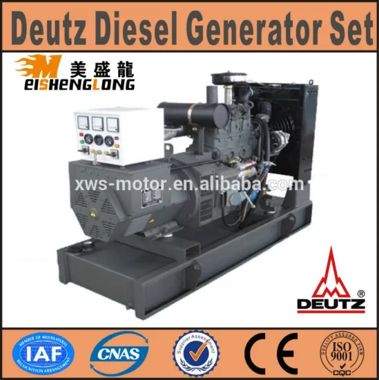 Deutz Diesel generator set open frame generator warranty
