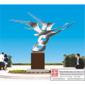 Plaza Customer Stainless Steel Sculpture