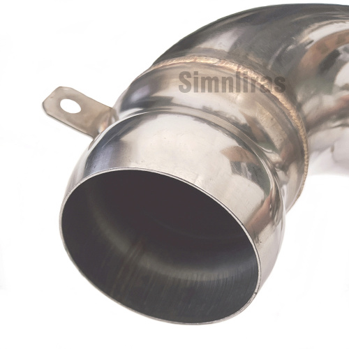 200 komórek HFC Down Rure pasuje do McLaren 570S 570GT 600LT 16-21 Wysokie przepływ rur w dół