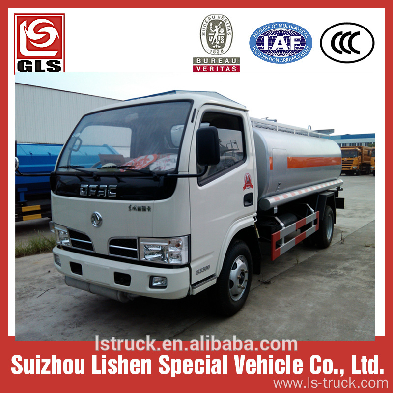 Dongfeng small fuel tanker truck 5000liter