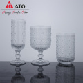 ATO screw shape glass cup kichenware tabletop