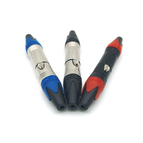 Female Male XLR Audio Microphone Plug Connector Adapter