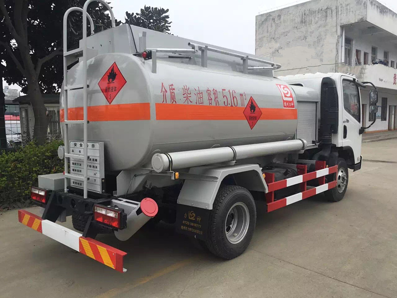 fuel tanker truck