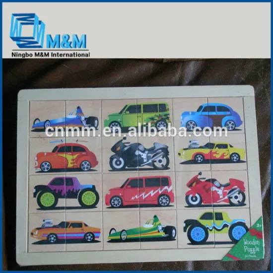 Wood Puzzle Wooden Toy Cube Puzzle