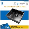 Nano Sink Black Single Bowl Design Quartz Handmade Kitchen Sink Manufactory