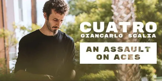 4A Cuatro by Giancarlo Scalia , magic tricks (no props) magic instruction