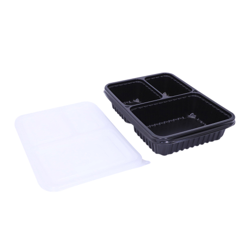 Compartment take away disposable bento plastic lunch box