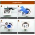 Toilet sewer toilet floor drain deodorant core washing machine floor drain deodorant anti - overflow silicone core household