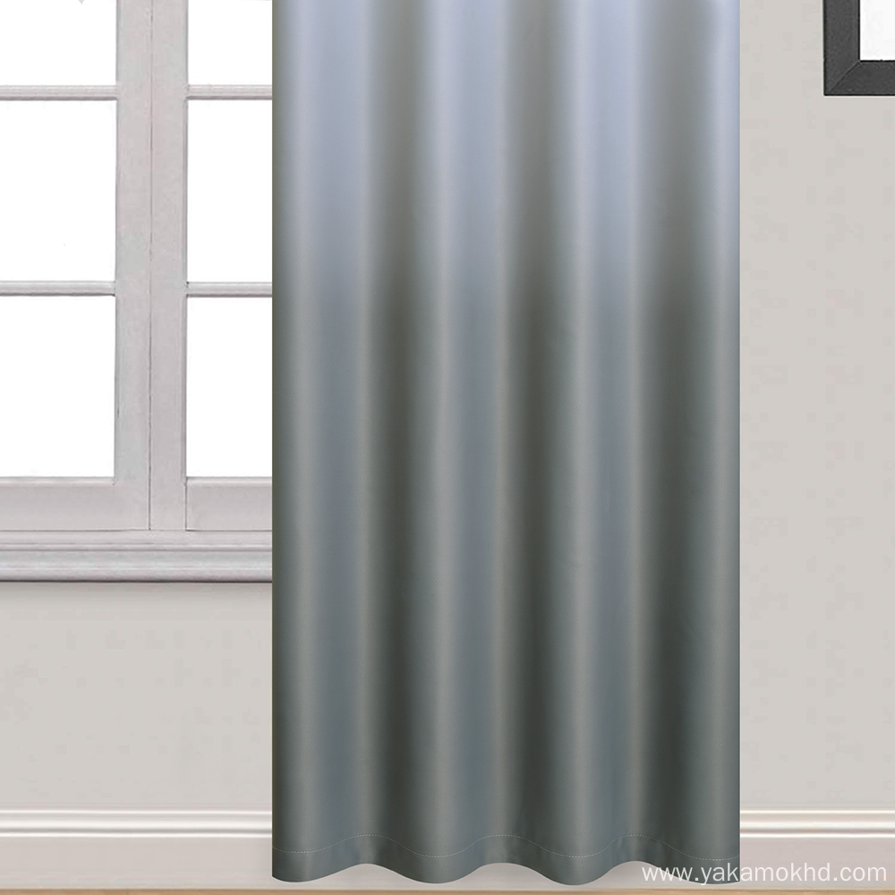 Grey Ombre Curtains with Grommet