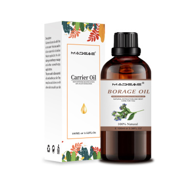 wholesale bulk cistom label natural borage seed oil massage