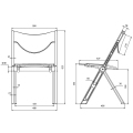 HM-571Foshan hemmyseating aluminum alloy school